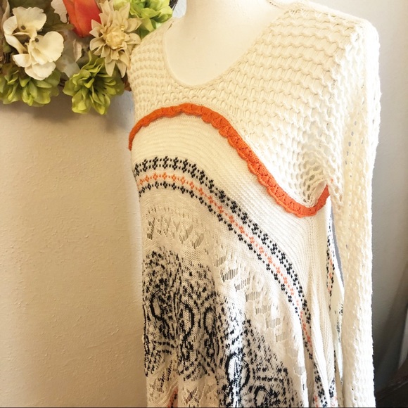 Anthro Sleeping on Snow Risen Sun crochet dress XS - Picture 8 of 13